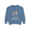 German Shorthaired Pointer Dad Sweatshirt, Blue Jean, front view