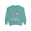 German Shorthaired Pointer Dad Sweatshirt, Seafoam, front view