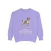 German Shorthaired Pointer Dad Sweatshirt, Violet, front view