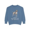 german-shorthaired-pointer-sweatshirt-humor-blue-jean German Shorthaired Pointer Humor Sweatshirt, Blue Jean, front view