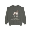 german-shorthaired-pointer-sweatshirt-humor-pepper German Shorthaired Pointer Humor Sweatshirt, Pepper, front view