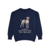 german-shorthaired-pointer-sweatshirt-humor-true-navy German Shorthaired Pointer Humor Sweatshirt, True Navy, front view