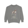 German Shorthaired Pointer Latin Sweatshirt, Grey, front view