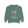 german-shorthaired-pointer-sweatshirt-light-green German Shorthaired Pointer Sweatshirt, Light Green, front view