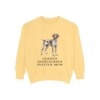 German Shorthaired Pointer Mom Sweatshirt, Butter, front view
