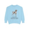 German Shorthaired Pointer Mom Sweatshirt, Chambray, front view