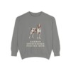 German Shorthaired Pointer Mom Sweatshirt, Grey, front view