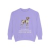 German Shorthaired Pointer Mom Sweatshirt, Violet, front view