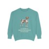 german-shorthaired-pointer-sweatshirt-seafoam German Shorthaired Pointer Sweatshirt, Seafoam, front view