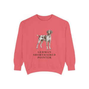 German Shorthaired Pointer Sweatshirt, Watermelon, front view