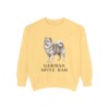 German Spitz Dad Sweatshirt, Butter, front view