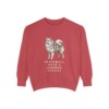 german-spitz-sweatshirt-humor-crimson German Spitz Humor Sweatshirt, Crimson, front view