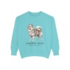 German Spitz Latin Sweatshirt, Chalky Mint, front view