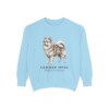 German Spitz Latin Sweatshirt, Chambray, front view