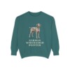 German Wirehaired Pointer Sweatshirt, Blue Spruce, front view