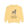 German Wirehaired Pointer Sweatshirt, Butter, front view