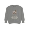 German Wirehaired Pointer Sweatshirt, Grey, front view