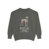German Wirehaired Pointer Humor Sweatshirt, Pepper, front view