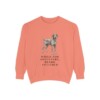 German Wirehaired Pointer Humor Sweatshirt, Terracotta, front view