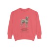 german-wirehaired-pointer-sweatshirt-latin-watermelon German Wirehaired Pointer Latin Sweatshirt, Watermelon, front view