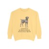 German Wirehaired Pointer Mom Sweatshirt, Butter, front view