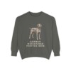 German Wirehaired Pointer Mom Sweatshirt, Pepper, front view