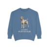 giant-schnauzer-sweatshirt-blue-jean Giant Schnauzer Sweatshirt, Blue Jean, front view