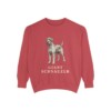 giant-schnauzer-sweatshirt-crimson Giant Schnauzer Sweatshirt, Crimson, front view