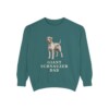 Giant Schnauzer Dad Sweatshirt, Blue Spruce, front view