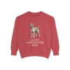 Giant Schnauzer Dad Sweatshirt, Crimson, front view