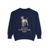 Giant Schnauzer Dad Sweatshirt, True Navy, front view