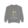 giant-schnauzer-sweatshirt-grey Giant Schnauzer Sweatshirt, Grey, front view