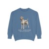 Giant Schnauzer Latin Sweatshirt, Blue Jean, front view
