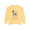 Giant Schnauzer Latin Sweatshirt, Butter, front view