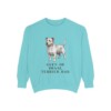 Glen of Imaal Terrier Dad Sweatshirt, Chalky Mint, front view