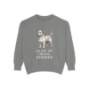 Glen of Imaal Terrier Sweatshirt, Grey, front view