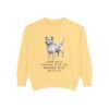 Glen of Imaal Terrier Humor Sweatshirt, Butter, front view