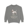 Glen of Imaal Terrier Humor Sweatshirt, Grey, front view