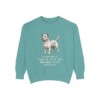 Glen of Imaal Terrier Humor Sweatshirt, Seafoam, front view