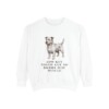 Glen of Imaal Terrier Humor Sweatshirt, White, front view