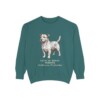 glen-of-imaal-terrier-sweatshirt-latin-blue-spruce Glen of Imaal Terrier Latin Sweatshirt, Blue Spruce, front view