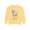 glen-of-imaal-terrier-sweatshirt-latin-butter Glen of Imaal Terrier Latin Sweatshirt, Butter, front view