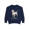 glen-of-imaal-terrier-sweatshirt-latin-true-navy Glen of Imaal Terrier Latin Sweatshirt, True Navy, front view