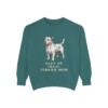 Glen of Imaal Terrier Mom Sweatshirt, Blue Spruce, front view
