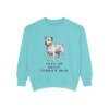 Glen of Imaal Terrier Mom Sweatshirt, Chalky Mint, front view