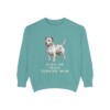 Glen of Imaal Terrier Mom Sweatshirt, Seafoam, front view