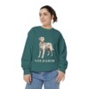 Goldador Sweatshirt, Blue Spruce, person 2 front