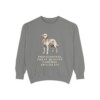 goldador-sweatshirt-humor-grey Goldador Humor Sweatshirt, Grey, front view