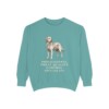goldador-sweatshirt-humor-seafoam Goldador Humor Sweatshirt, Seafoam, front view