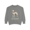 Goldador Latin Sweatshirt, Grey, front view